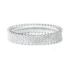 Diamond stretch bracelet