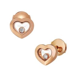 Happy Diamonds Icons Rose Heart Earrings 