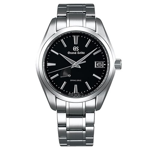 Heritage Spring Drive Black Dial Watch 41mm